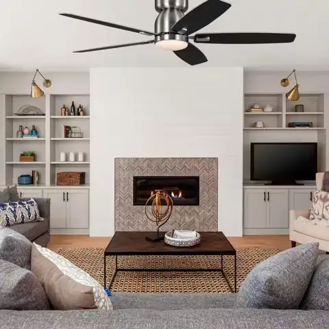 Grenada 52 in. Brushed Nickel… — Photo 1
