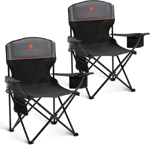 ALPHA CAMP 2-Pack Folding Camping… — Photo 1