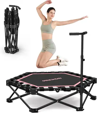 HXD-ERGO Rebounder Trampoline for Adults… — Photo 1