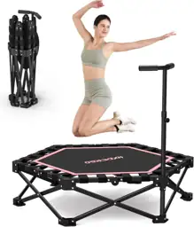 HXD-ERGO Rebounder Trampoline for Adults… — Photo 1