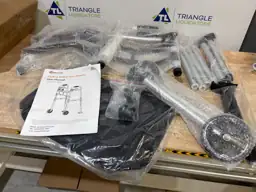 Aluminum Folding Walker with Tray,… — Photo 3