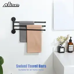 Alise 3 Arm Swivel Towel… — Photo 2