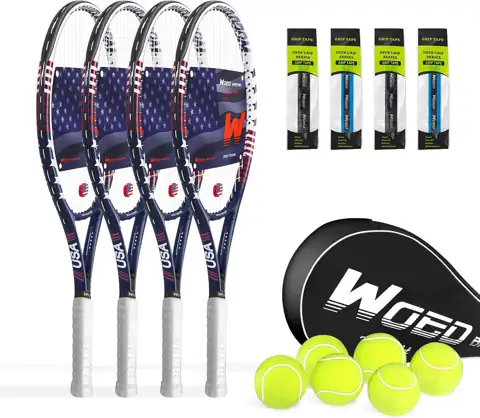 Adults' Tennis Rackets, 27-Inch Racquets… — Photo 1