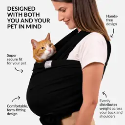 Cat Sling Carrier, Anti-Anxiety, Senior… — Photo 2