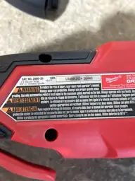 Milwaukee M18 FUEL Cordless 4-1/2… — Photo 4