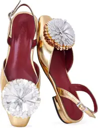 LACIKOSZ Floral Flat Sandals for… — Photo 1