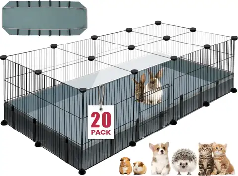 VISCOO 20 Panels Small Animal… — Photo 1