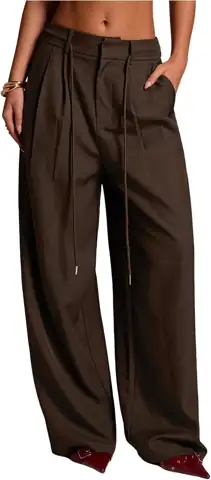 GORGLITTER Women's Pleated Low Rise… — Photo 1