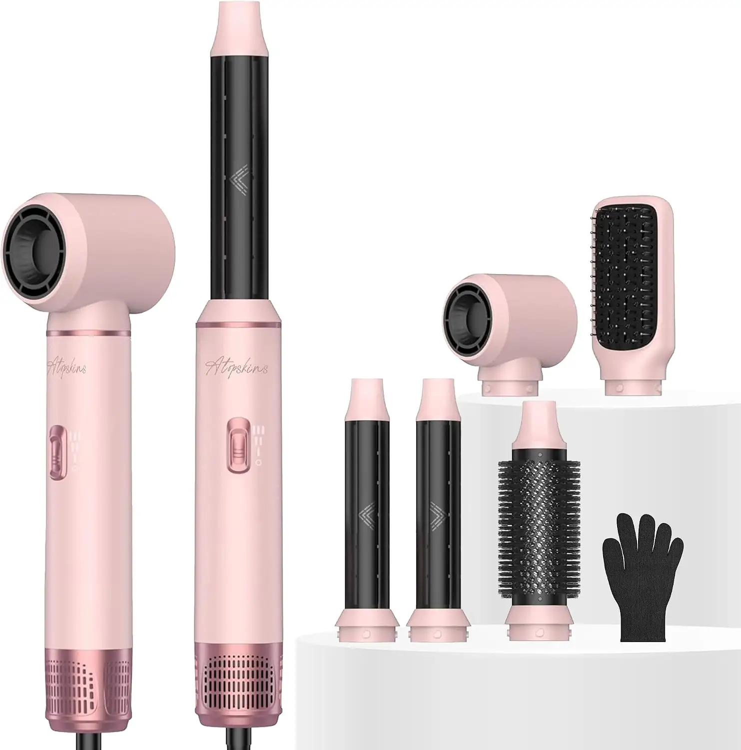 ATOPSKINS 5-in-1 Hair Dryer Brush,… — Photo 1