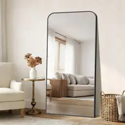 COFENY 30x60 Inch Black Rectangle… — Photo 1