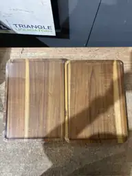 2 Packs Acacia Wood Couch… — Photo 4