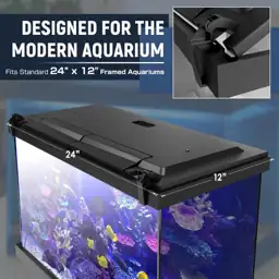 LED Aquarium Hood, Colored Lights,… — Photo 2