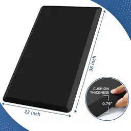 0.8" Thick Kitchen Mat Cushioned… — Photo 2