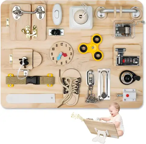 Busy Board for Toddlers 1-4… — Photo 1