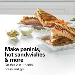Hamilton Beach Panini Press, Sandwich… — Photo 2