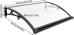 Door Awning 40x24 Exterior with… — Photo 2