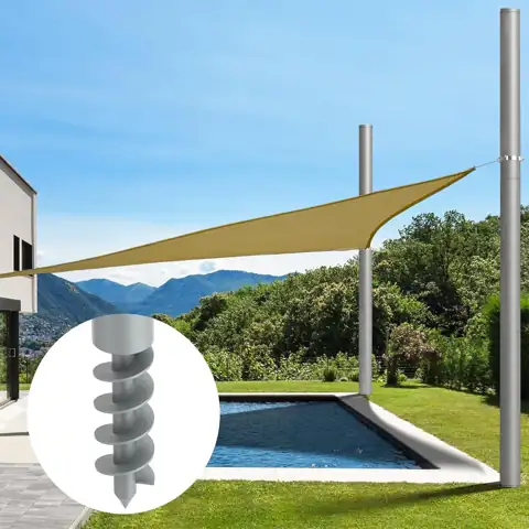 Shade Sail Poles 12 ft,… — Photo 1