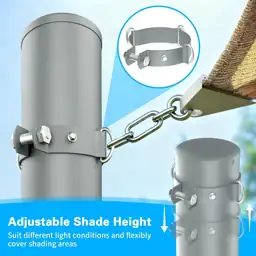Shade Sail Poles 12 ft,… — Photo 2
