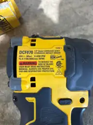 DEWALT XR Quiet Hydraulic 20V… — Photo 4
