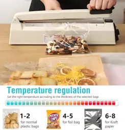 Impulse Sealer 16-Inch Manual Heat… — Photo 2