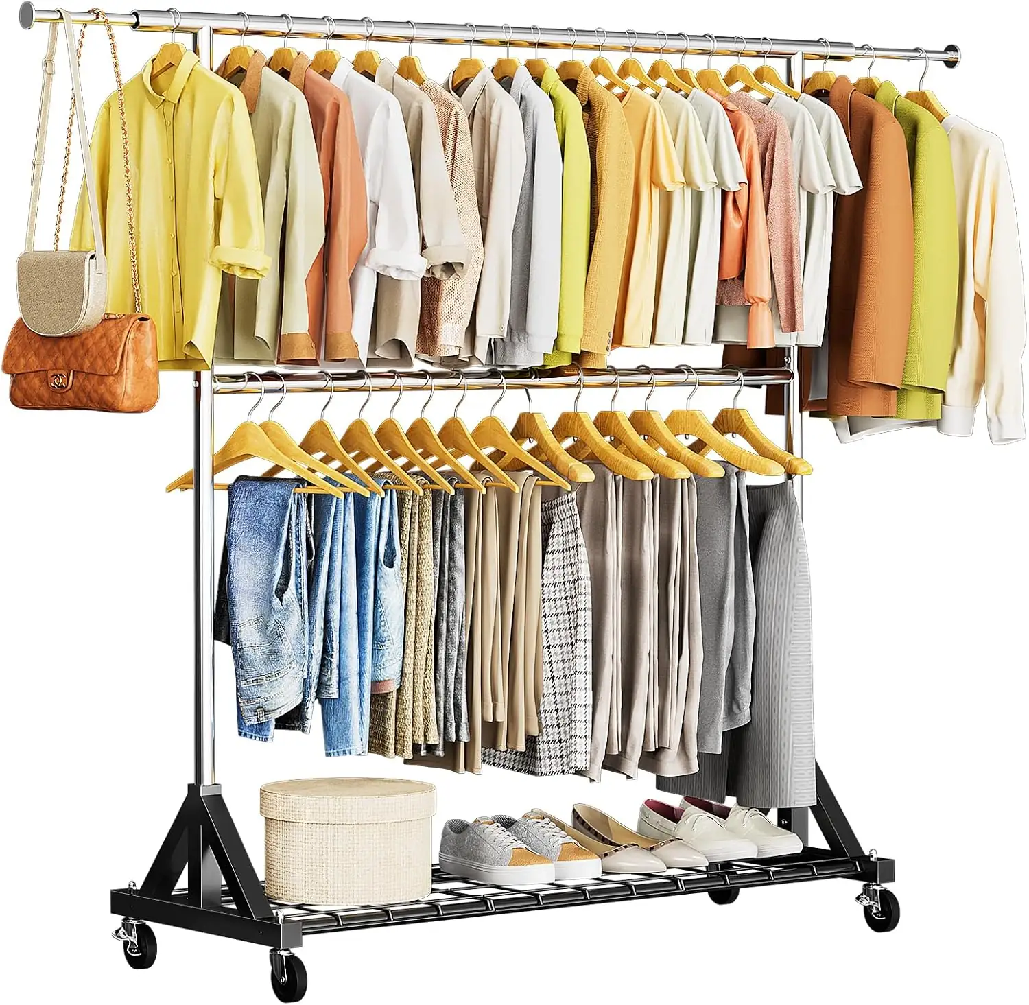 Luxspire Heavy Duty Clothes Rack… — Photo 1