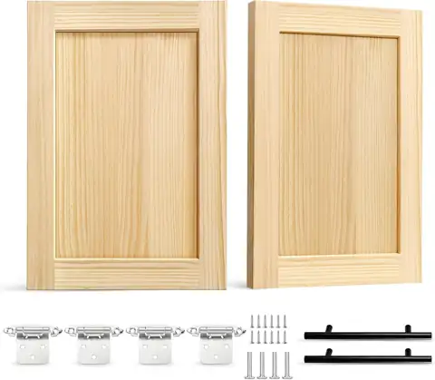 2 Pack Unfinished Pine Shaker… — Photo 1