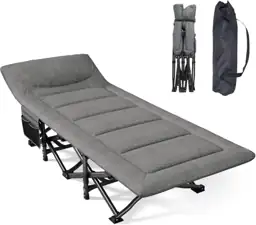 Mopaicot Camping Cot, Folding Bed… — Photo 1