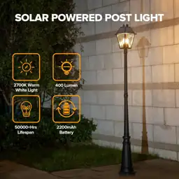 LUTEC 400 Lumen Outdoor Solar… — Photo 2