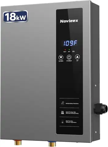 NOVIEEX 18kW Tankless Electric Water… — Photo 1