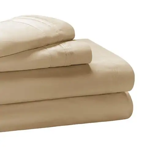 650 Thread Count 4-Piece Linen… — Photo 1