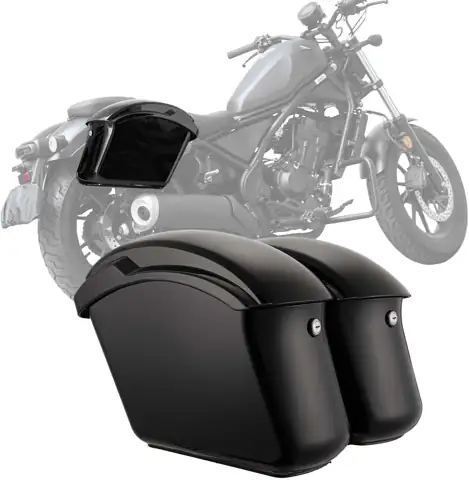 KEMIMOTO Upgraded Impact-resistant Motorcycle Hard… — Photo 1