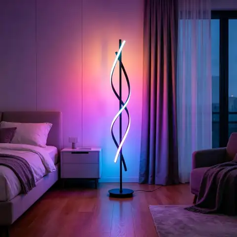 NKU RGB Spiral Floor Lamp,… — Photo 1