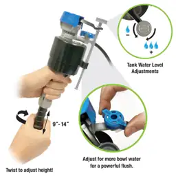Fluidmaster Universal Toilet repair kit — Photo 2