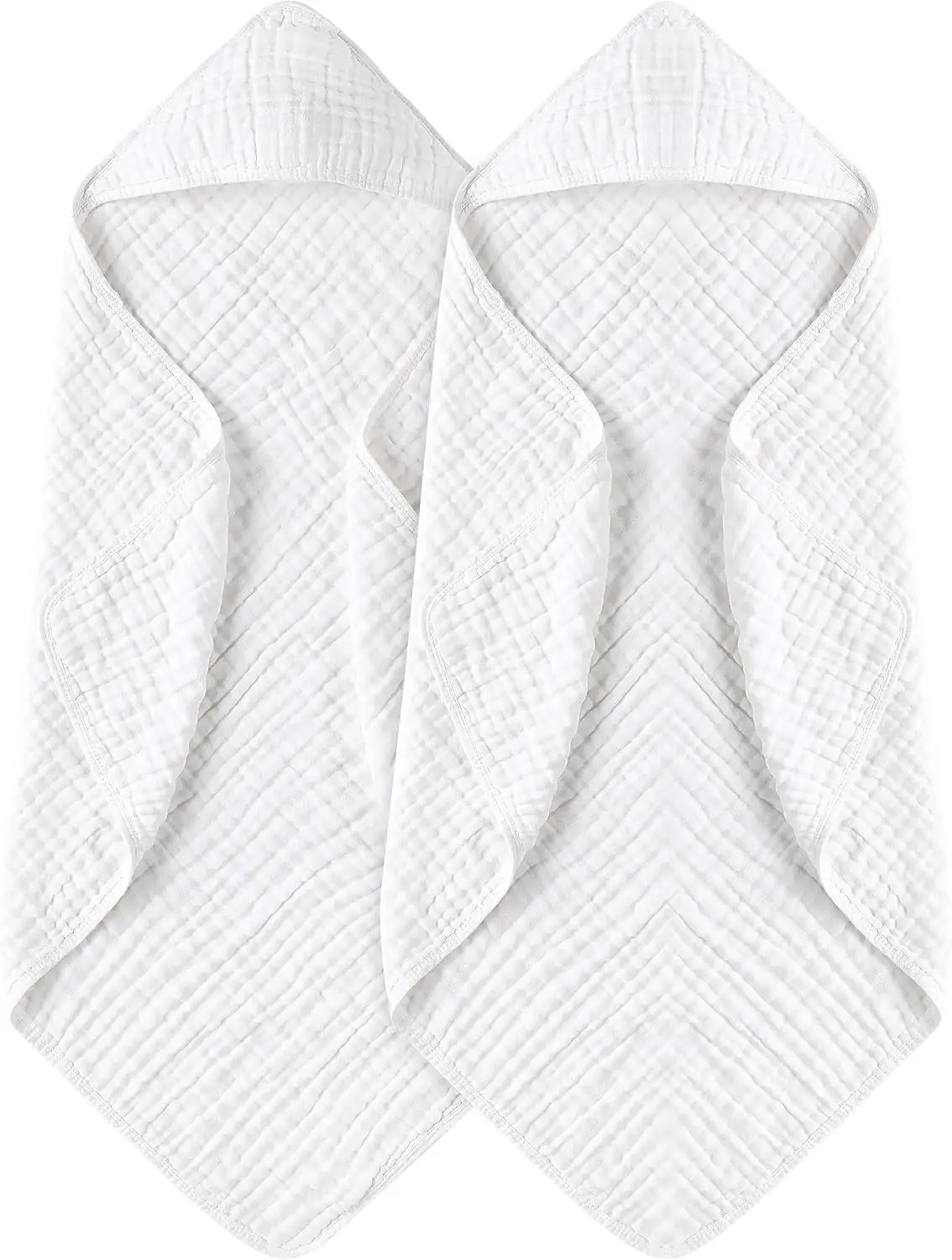 Yoofoss Hooded Baby Bath Towels… — Photo 1
