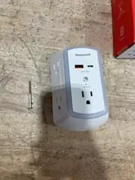 Honeywell 5-Outlet 2-USB LED Night… — Photo 4