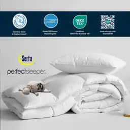 Serta Goose Down Fiber Comforter… — Photo 2