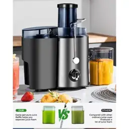 Casualife Juicer, 3-Inch Feed Chute,… — Photo 2