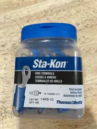 Sta-Kon 14RB-10 18-14 AWG Vinyl-Insulated… — Photo 4