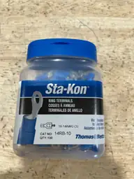 Sta-Kon 14RB-10 18-14 AWG Vinyl-Insulated… — Photo 4