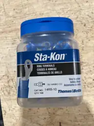 Sta-Kon 14RB-10 18-14 AWG Vinyl-Insulated… — Photo 4