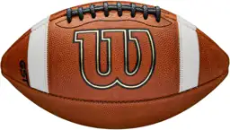 WILSON GST Leather Game Football — Photo 1