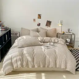 Nayoroom Gingham Duvet Cover Set… — Photo 1