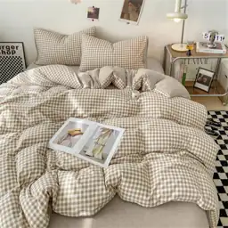 Nayoroom Gingham Duvet Cover Set… — Photo 2