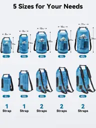 HEETA Dry Bag Waterproof Backpack… — Photo 2