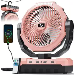 FRIZCOL 3-in-1 Camping Fan -… — Photo 1