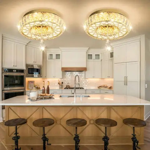 Dia 12" Modern Crystal Chandelier… — Photo 1