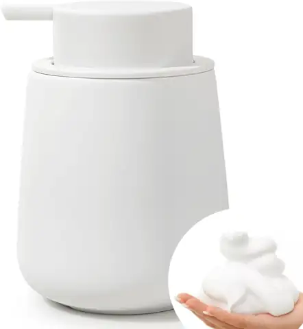 Bosilunlife 12Oz Ceramic Foam Soap… — Photo 1