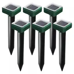 Solar Powered Ultrasonic Repellent Spikes… — Photo 1