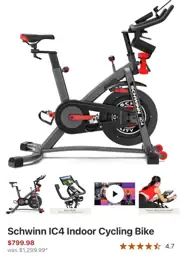 Schwinn ic4 indoor cycling bike — Photo 1