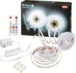 WOBANE 32.8ft White LED Strip… — Photo 1